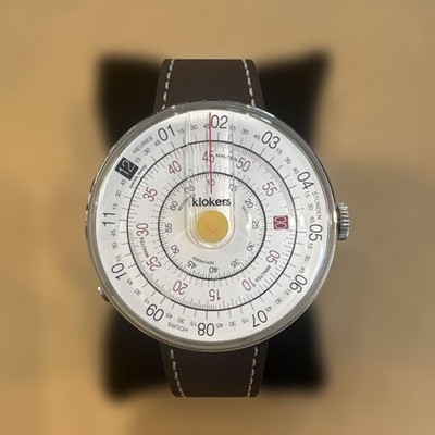 Klockers KLOK-01-D1 Mens Wristwatch Round Quartz Stainless Steel From Japan