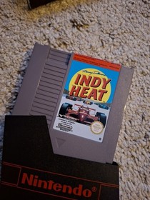 INDY HEAT  Danny Sullivan's  NINTENDO NES SPANISH EXCLUSIVE PAL B