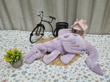 Jellycat dragon lavender - ORIGINAL BNWOT- Large
