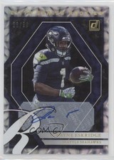 2021 Panini Donruss Elite Series Rookies 28/99 D'Wayne Eskridge Auto b8h