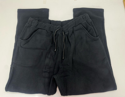 Damart Womens Trouser Pants Plus Size 18/20 Black Micro Fleece NWTs