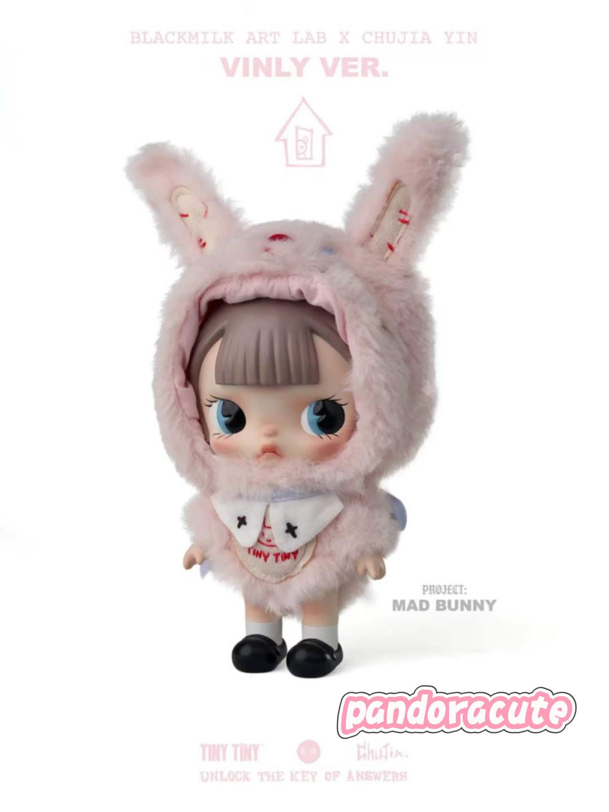 Tinytiny Vinly Ver.Mad Bunny Figure Cute Toy Gift