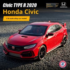Officially Licensed 1:18 Honda Civic TYPE R 2020  Static Diecast Alloy Car Model