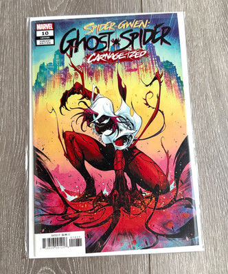 Spider-Gwen: Ghost-Spider #10 - Coello Carnage-ized Variant Cover - Marvel, 2018