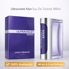Paco Rabanne Ultraviolet man Eau De Toilette EDT 100ml | Authenticity Guarantee