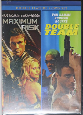 Maximum Risk/ Double Team (DVD) Jean-Claude Van Damme, VERY GOOD