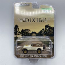 GreenLight Hobby Shop Exclusive DIXIE 1979 Jeep CJ-7 Golden Eagle