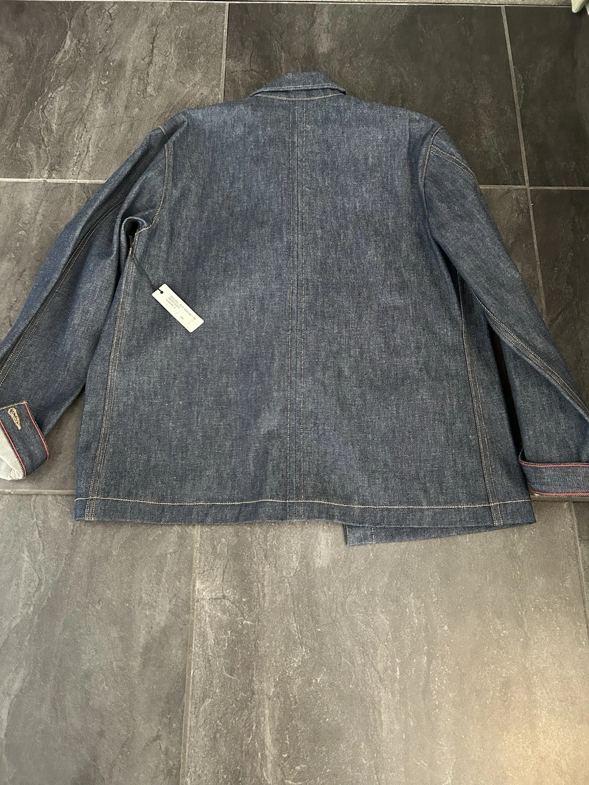 Raleigh Denim Workshop Men’s Jacket White Oak Cone Denim - product detail image 4