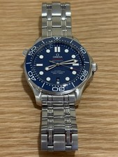 OMEGA Seamaster Diver 300M Men's Watch Blue Dial, 42mm Steel Bracelet