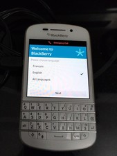 BlackBerry Q10 - White Smartphone - Fully Working (Rogers)