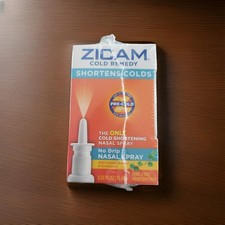  New Zicam Cold Remedy Nasal Spray - 0.5oz Pack of  4 Each Box Expires 8/2026