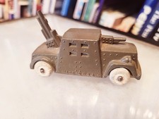 VERY NICE VINTAGE 1930'S BARCLAY BV6 LEAD DIME STORE ARMORED CAR