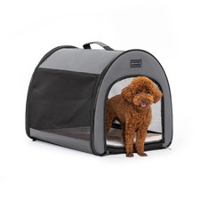 Soft Dog Crate, Travel Dog Crate - 19 Inch Lightweight, Roomy, Easy to Set Up...