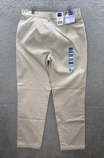 Vintage Riders By Lee Pants Womens 12 Long Tan Eased Stretch Trousers Y2K NEW