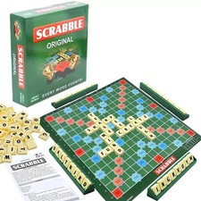Scrabble Board Family Indoor Game Kid Adult Educational Toy Party Fun Words AU