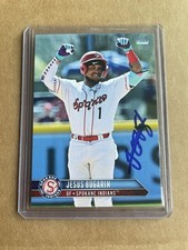 Signed 2025 Choice Jesus Bugarin Spokane Indians Colorado Rockies Auto