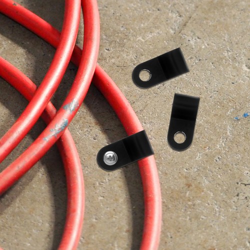 100 Pcs Cable Clamp Buckle Holders Wire Clamps for Clips Cord Management - 第 3/12 張圖片