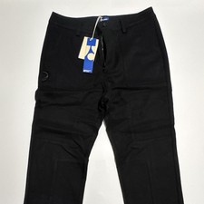 Not Really Hiring Mens Black Slim Tapered Twi...