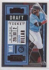 2020 Panini Contenders Draft Ticket Red 51/99 Jonathan Villar #21 3l7