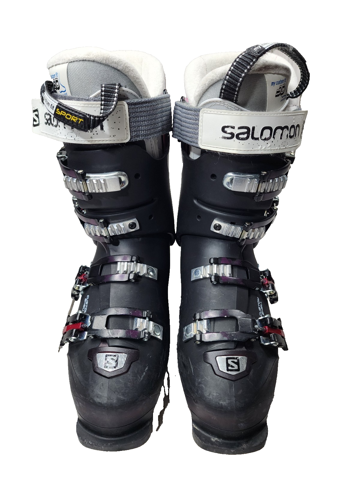 Scarponi da sci invernali Salomon X Pro S 80 neri da donna taglia 25 5