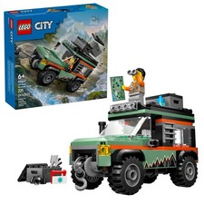 LEGO City OffRoad 4x4 Mountain Truck Toy  Building Toy Set for Kids, Boys and...