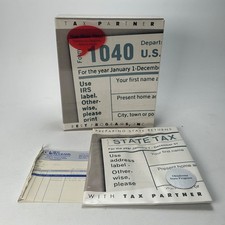 Tax Partner Best Programs Inc Vintage Computer Software Set New