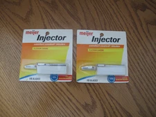 Vintage Injector Shaving Razor Blades Cartridges New Old Stock Sealed 2x15