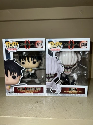 Jujutsu Kaisen 0 Yuta Okkotsu and Rika Funko Pops 2319, 2320