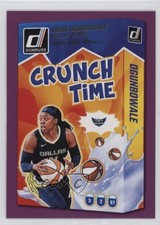 2025 Panini Donruss WNBA Crunch Time Press Proof Purple Arike Ogunbowale #1 r5f