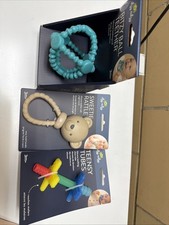 NEW Itzy Ritzy 3pack Teething Toys : Bitzy Ball: Sweetie Rattle: Teensy Tubes