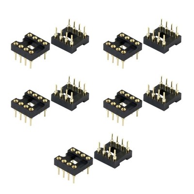 DIP8 Chip IC Socket Heat Resistant Design for DIY Projects Laboratories