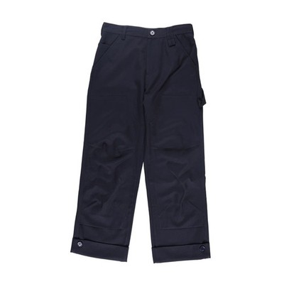 SIMONE ROCHA Herren Workwear Hose dunkelblau weites Bein Cargotasche S UVP 695