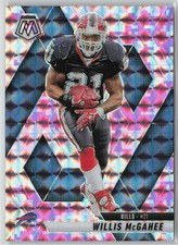Willis McGahee 2025 Panini Mosaic Pink Camo Buffalo Bills #53