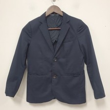Crewcuts Boys Ludlow Two Button Blazer Jacket Size 10 Navy Blue Old Money Event