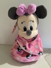 Disney Parks Disney Babies MINNIE MOUSE Plush in Figaro Cat Blanket 12  