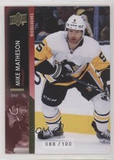2021 Upper Deck Extended Series Exclusives /100 Michael Matheson Mike #619 0ra6