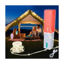 Multifunctional Camping String Lights, Colorful Glow Stick, Lightin... Fast Ship