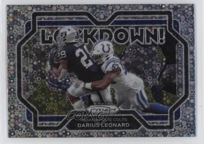 2021 Panini Prizm Lockdown! No Huddle Shaquille Leonard Darius #1 15ej