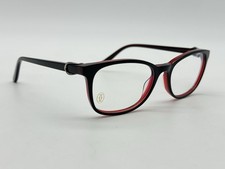 CARTIER C DECOR BLACK RED CATEYE SHAPE EYEGLASSES CT0008O NEW 100 GENUINE 650