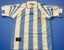 ARGENTINA Vintage 1996 HOME TOP SHIRT JERSEY Football Soccer ADIDAS
