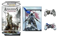 Skin Sticker PS3 PlayStation 3 Super Slim and 2 controller skins Q211