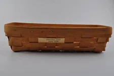 Longaberger Basket Dresden Tour June 1996 Made in USA Rectangular