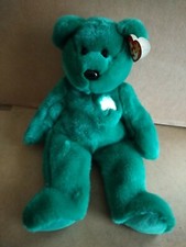 TY BEANIE BABIES Buddy Erin Bear. RETIRED, COLLECTIBLE & RARE. With tag