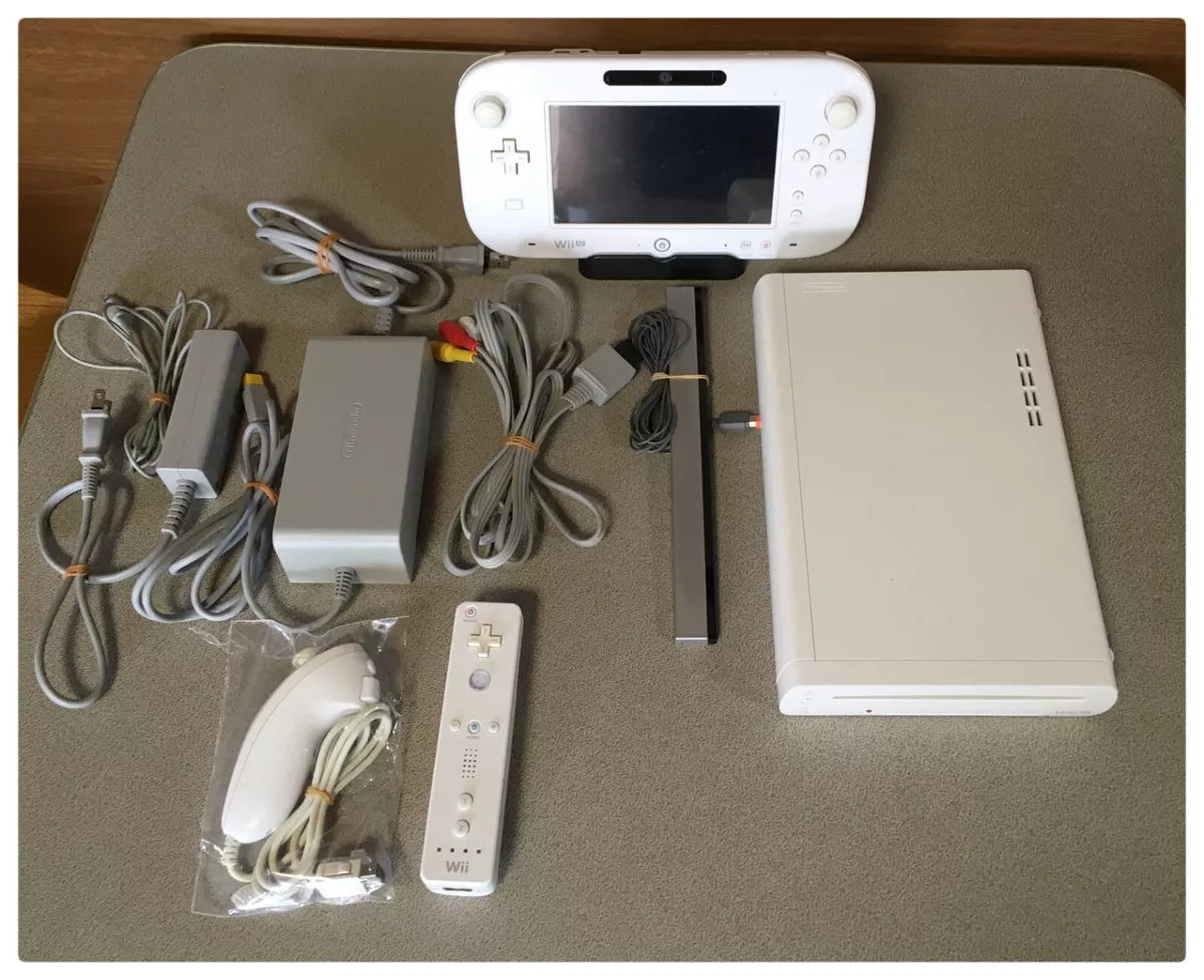 Nintendo Wii U white gamepad Japan region US seller Not Working