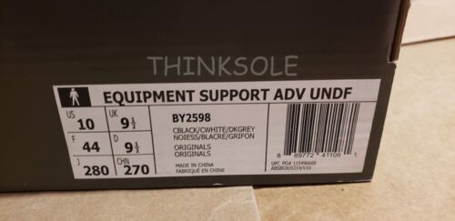security fish Abundance UNDEFEATED ADIDAS CONSORTIUM EQT SUPPORT ADV BY2598 SIZE 10 UNDFTD BLACK BOOST 889772411081 | eBay security fish Abundance UNDEFEATED ADIDAS CONSORTIUM EQT SUPPORT ADV BY2598 SIZE 10 UNDFTD BLACK BOOST 889772411081 | eBay