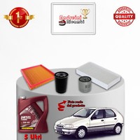 Inspektionskit Filter Und ÖL Fiat Palio 1.9 JTD 57KW 78CV 2007->