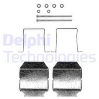 Delphi ZubehöRsatz Scheibenbremsbelag Hinten FüR CitroëN C5 I Break II LX0338