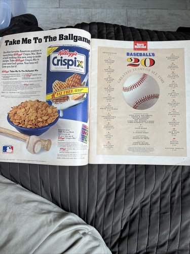 Sports Illustrated Magazine Baseball 20 Greatest Teams of All Time 1991 - Picture 4 of 4