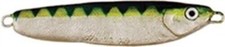 Luhr Jensen Crippled Herring Spoon 3" 2 Oz Chrome & Green Floating 4751-200-0307