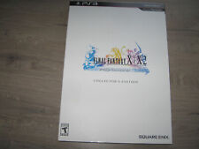 Final Fantasy X/X-2 HD Remaster -- Collector's Edition PS3 complete CIB
